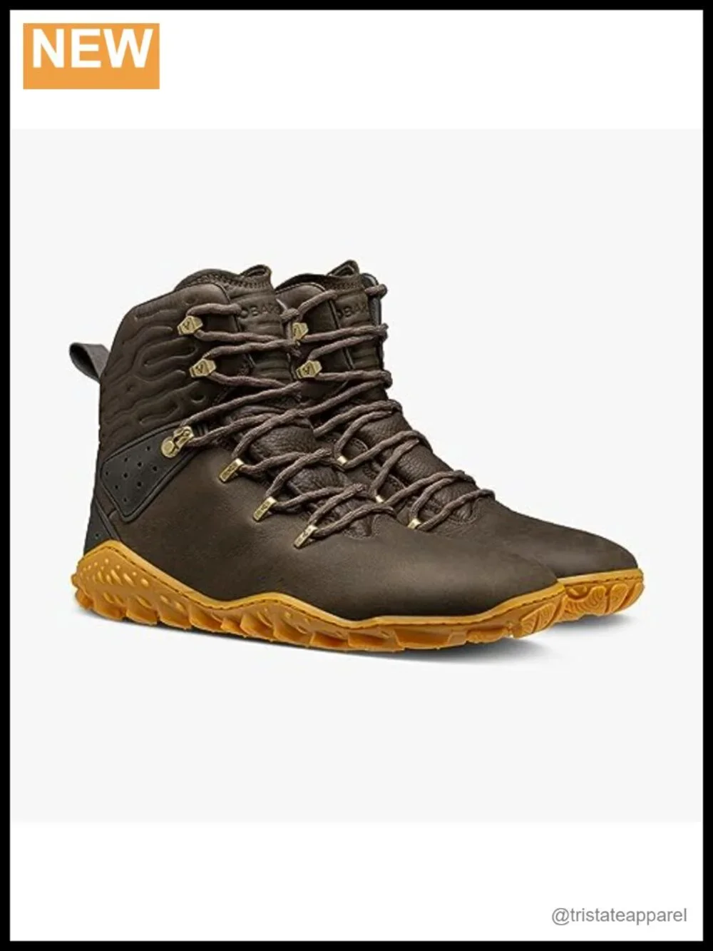 Vivobarefoot Leather Hiking Boots Ankle-High Barefoot Outdoor Women's